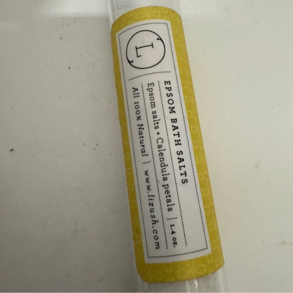 Epsom Bath salts Calendula petals 1.4 OZ